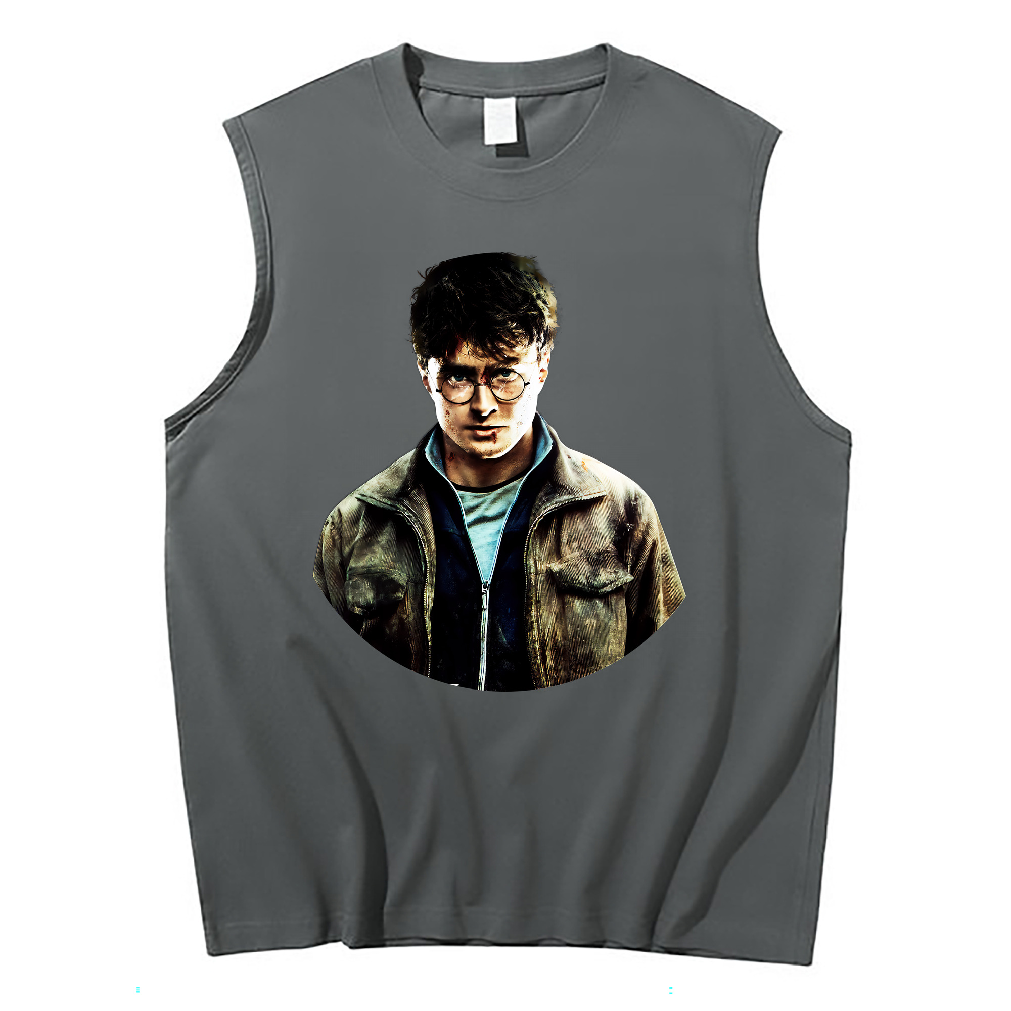 （画像用） Harry Potter ハリー・ポッターシリーズ コットン100％タンクトップ（フロントプリント）